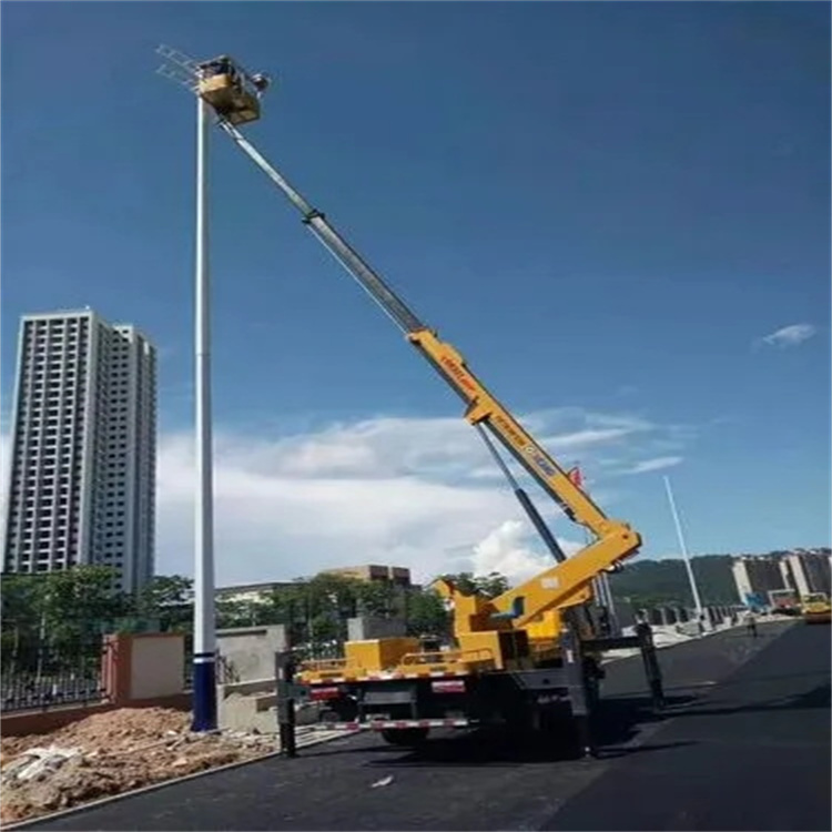 清流县维修路灯的曲臂升降车出租